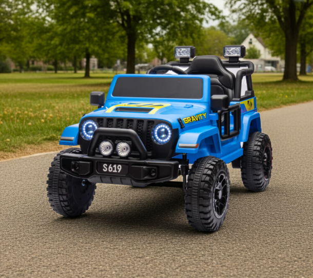 2026 12V Jeep Style Kids Ride On Car with Remote Control