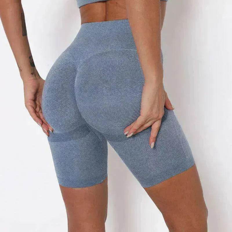 Seamless Multicolor Knitted Fitness Running Yoga Leggings - EX-STOCK Canada