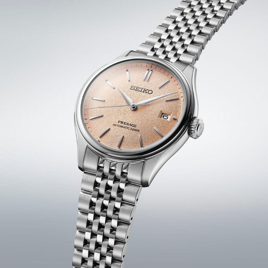 SEIKO Presage Série Classique "Araigaki" Saumon | SPB467