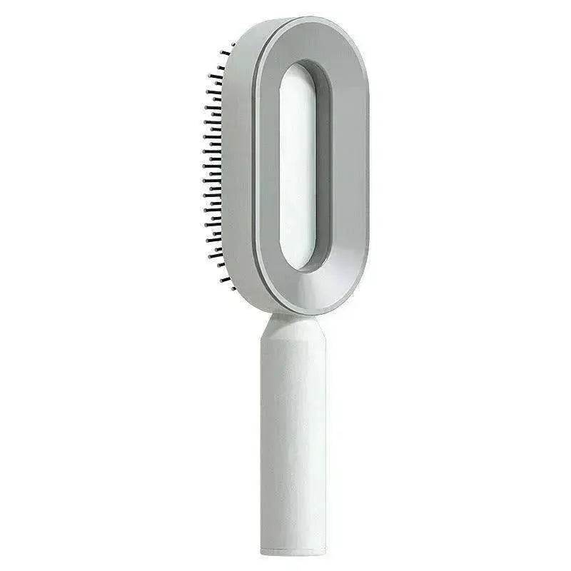 Self Cleaning Hair Brush For Women key Massage Scalp - EX-STOCK Canada