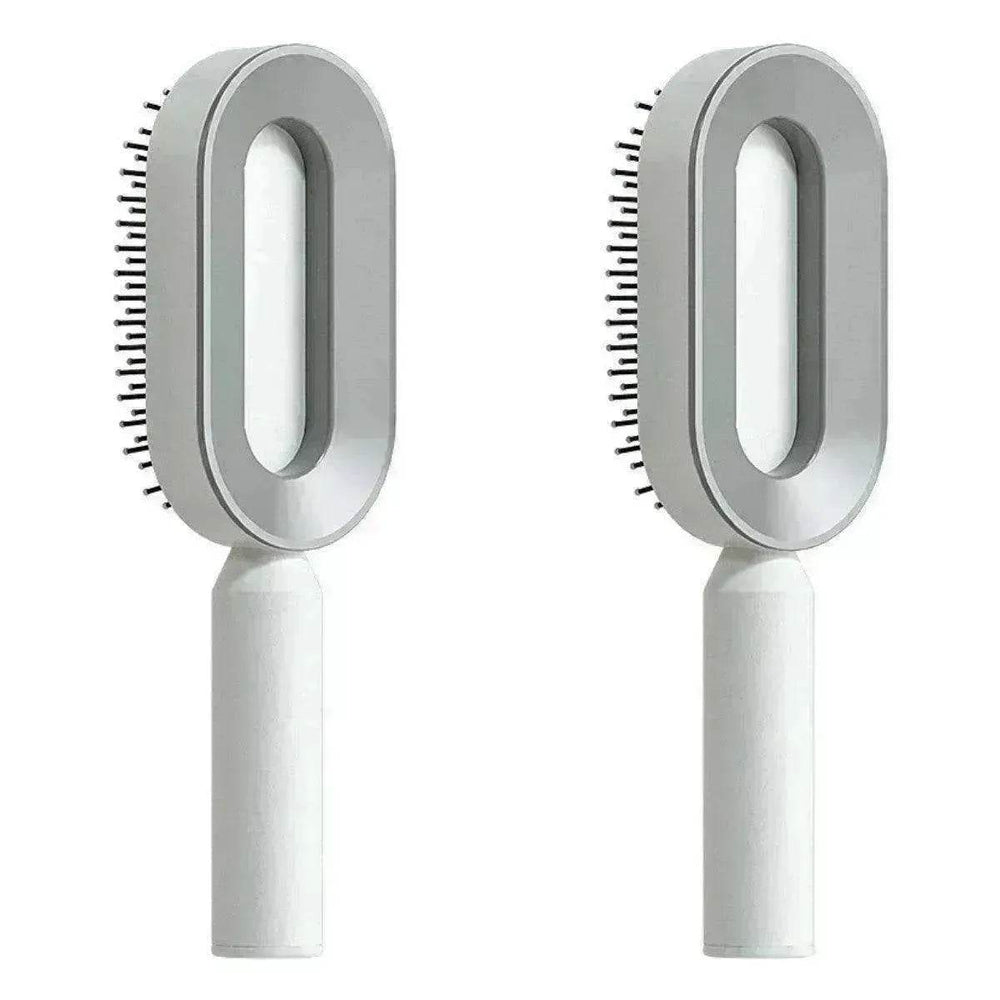 Self Cleaning Hair Brush For Women key Massage Scalp - EX-STOCK Canada