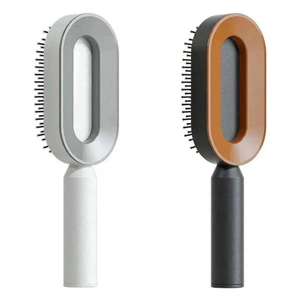 Self Cleaning Hair Brush For Women key Massage Scalp - EX-STOCK Canada