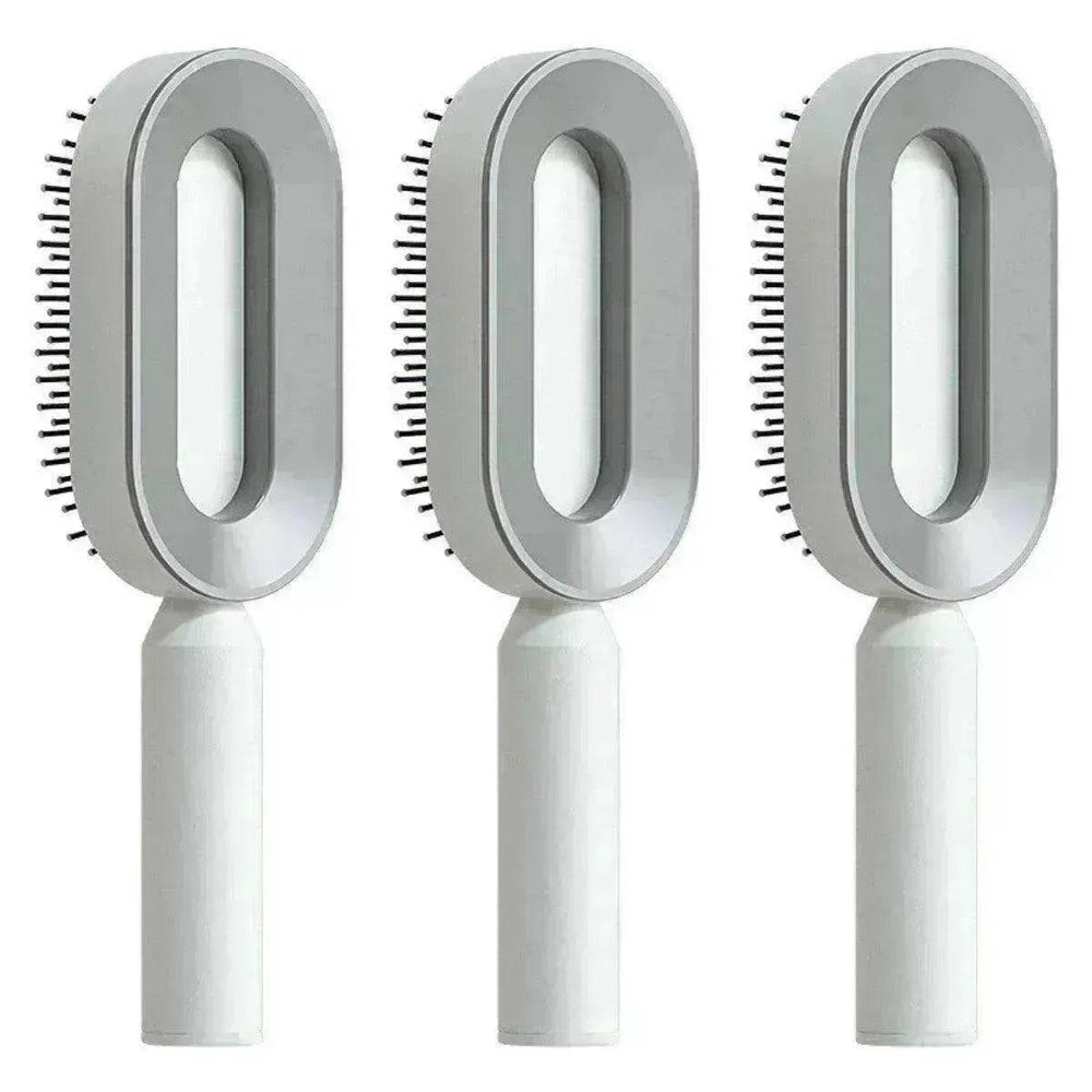 Self Cleaning Hair Brush For Women key Massage Scalp - EX-STOCK Canada