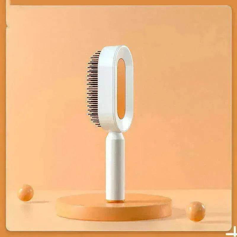 Self Cleaning Hair Brush For Women key Massage Scalp - EX-STOCK Canada
