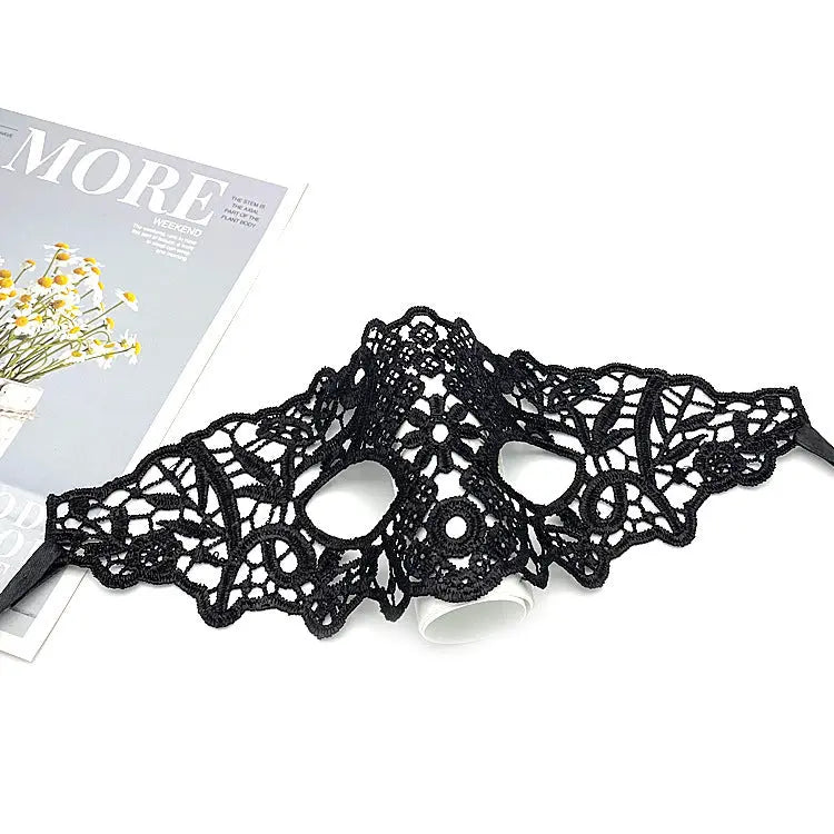 Sexy Lace Half Face Mask Ball Adult Princess Sexy Eye Mask Halloween Props Performance - EX-STOCK Canada