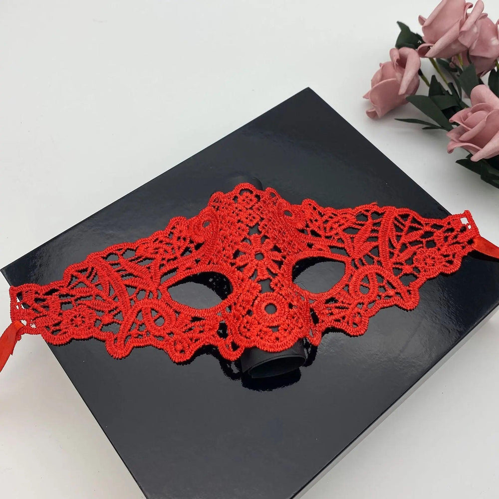 Sexy Lace Half Face Mask Ball Adult Princess Sexy Eye Mask Halloween Props Performance - EX-STOCK Canada