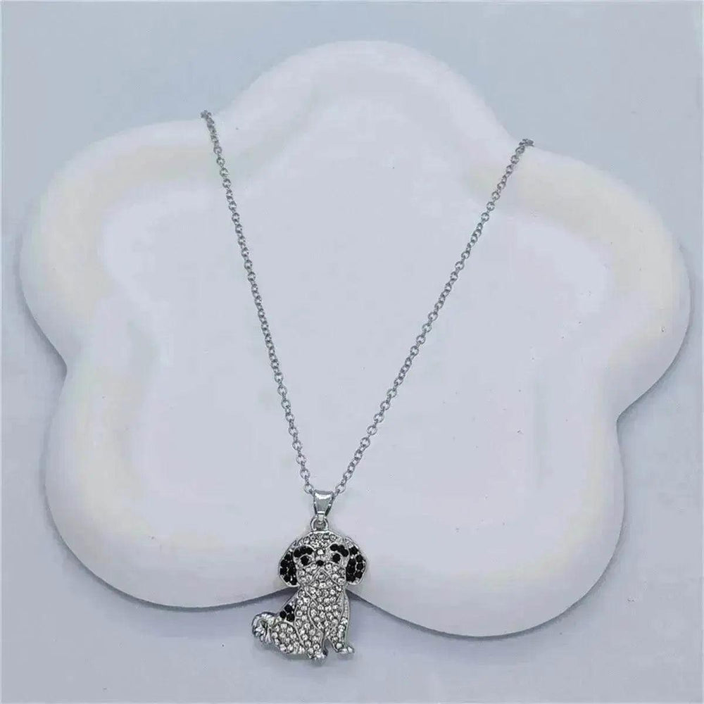 Collier Chiot Shih Tzu en Alliage de Zinc moulé sous pression - EX-STOCK Canada