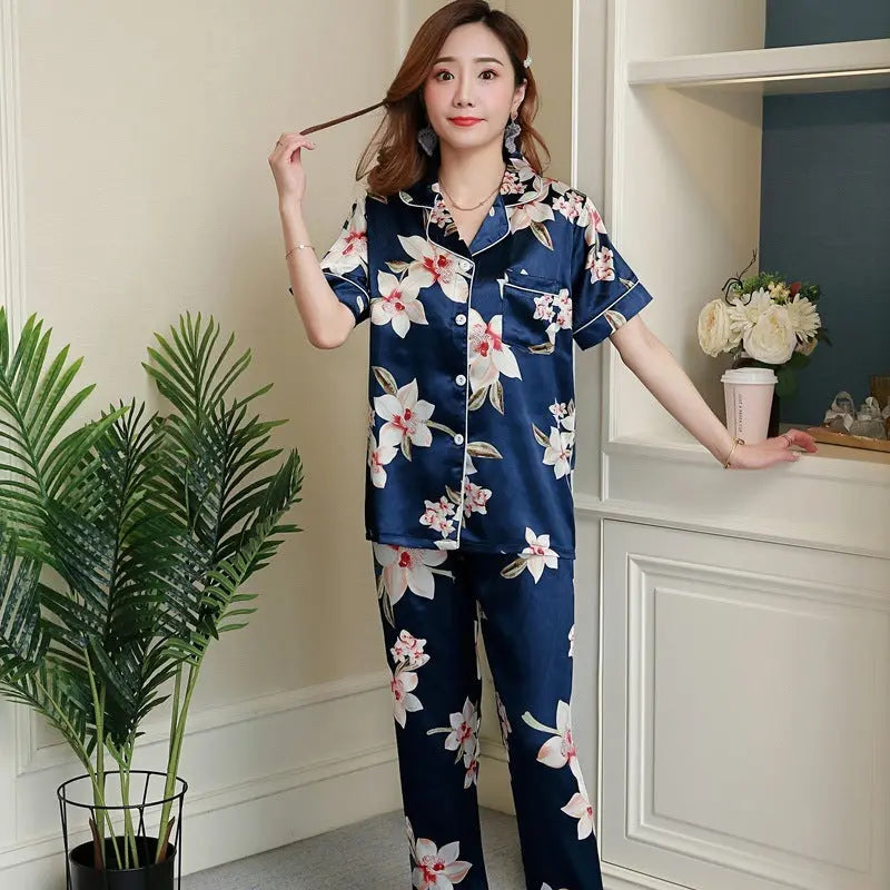 Short-sleeved Trousers Homewear Pajamas For Women - EX-STOCK Canada