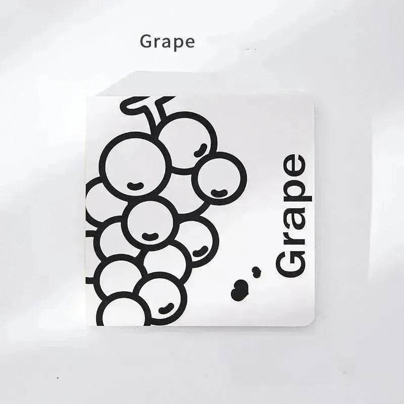 Carnet de Notes Carré aux Fruits Simples pour Étudiantes - EX-STOCK Canada