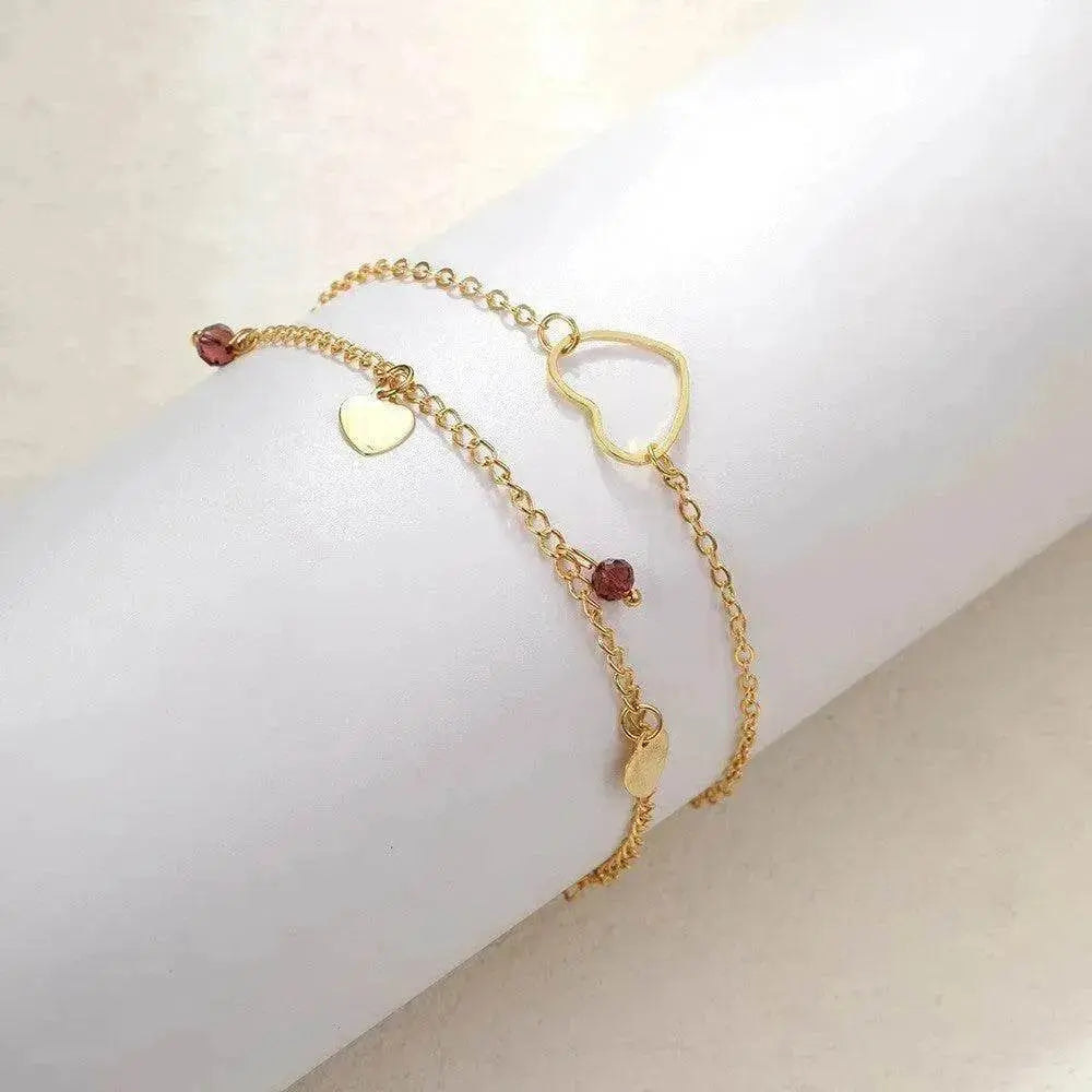 Simple Metal Multi-layer Bracelet Six-piece Set - EX-STOCK Canada