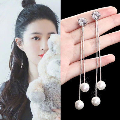 Simulated Pearl Drop Earrings EX-STOCK Canada