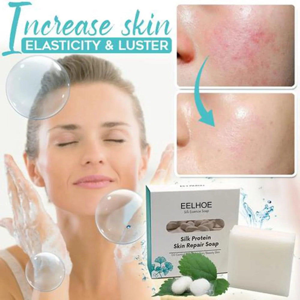 Skin Repair & Cleansing Silk Protein Mask Soap EX-STOCK Canada