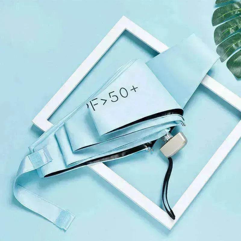 Small and Portable Umbrella Dual-use Folding Five-fold Umbrella - EX-STOCK Canada