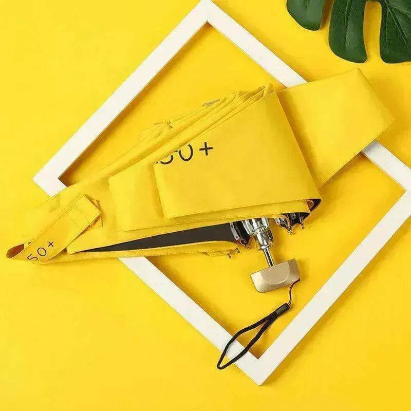 Small and Portable Umbrella Dual-use Folding Five-fold Umbrella - EX-STOCK Canada