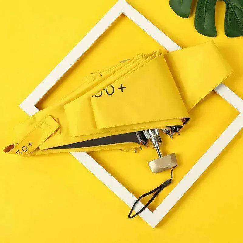 Small and Portable Umbrella Dual-use Folding Five-fold Umbrella - EX-STOCK Canada
