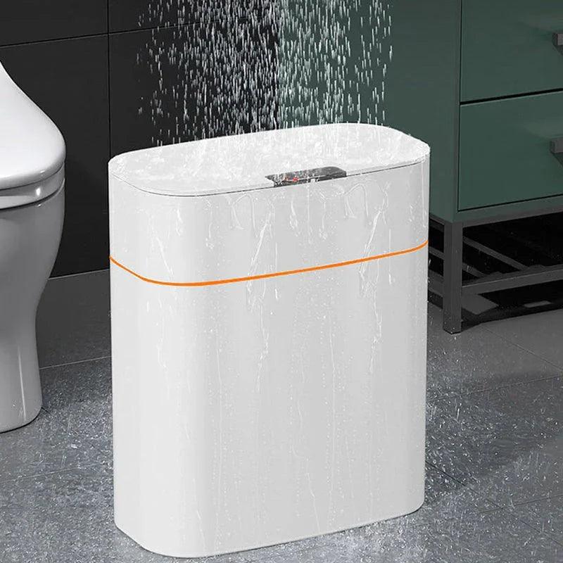 Smart Trash Can With Lid For Bedroom And Living Room Kitchen Storage Box Trash Can Induction Small Car Box Automatic Smart Dustbin Smart Trash Bin EX-STOCK Canada