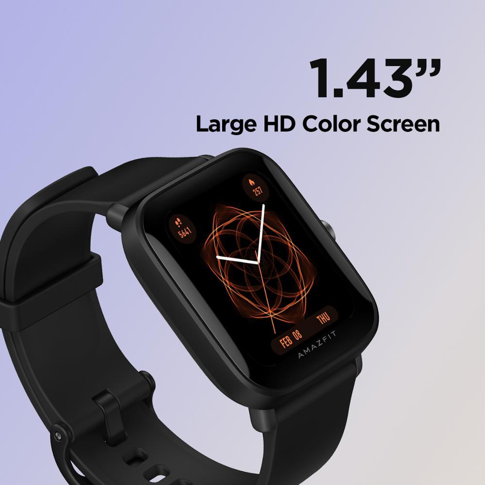 Reloj inteligente con llamadas por Bluetooth, reproducción de música y modo de pantalla táctil completaEX-STOCK Canada