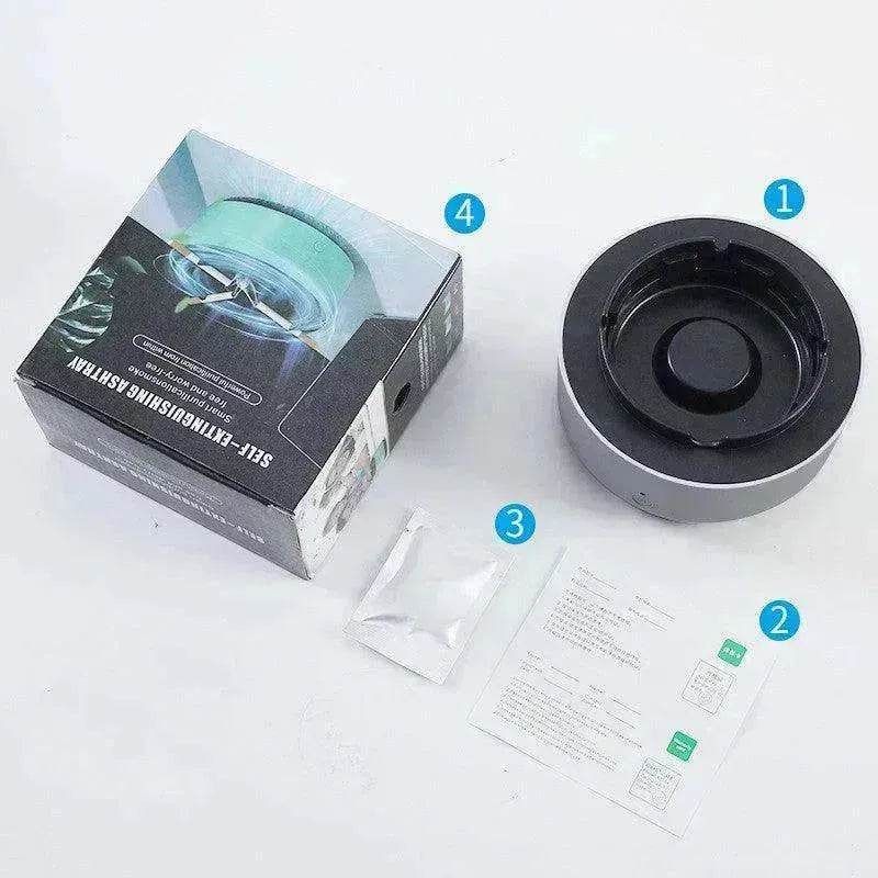 Smoke Removal Air Purification Ashtray Anion Purification Practical Automatic Purifier Ashtray Portable Gadgets For Car Ashtray - EX-STOCK Canada