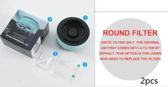 Smoke Removal Air Purification Ashtray Anion Purification Practical Automatic Purifier Ashtray Portable Gadgets For Car Ashtray - EX-STOCK Canada