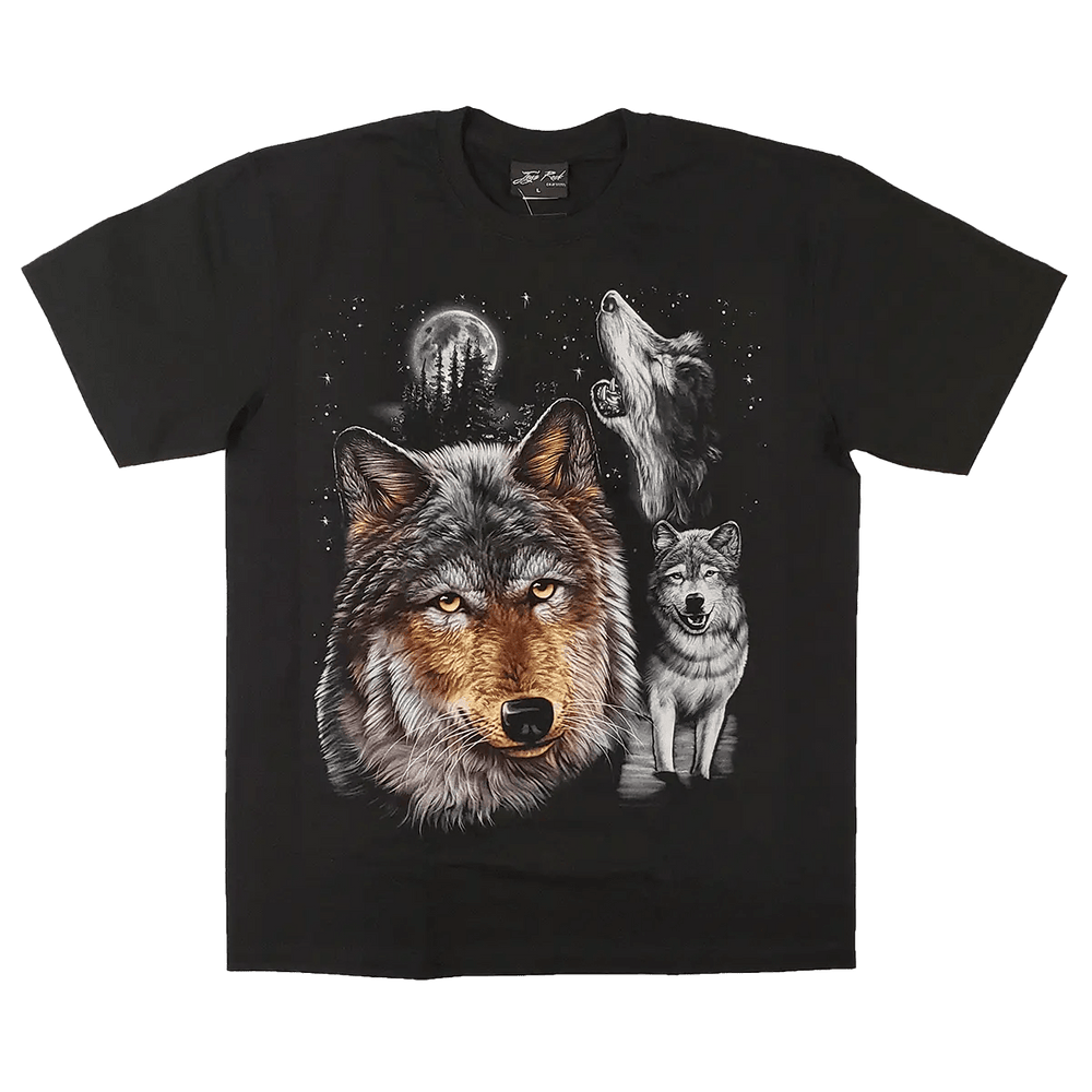 T-shirt pour hommes de la collection Sofari avec motif de loupEX-STOCK Canada