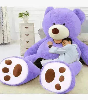 Peluche Ours Géant à Coque en Cuir Doux - EX-STOCK CANADA