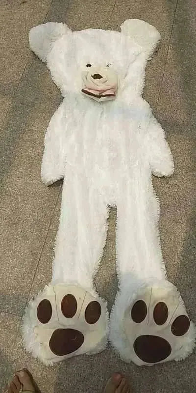 Peluche Ours Géant à Coque en Cuir Doux - EX-STOCK CANADA