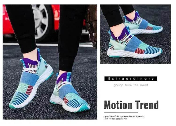 أحذية رجالية بنعل ناعم وقابلة للتنفس، أحذية كورية عصرية - EX-STOCK Canada