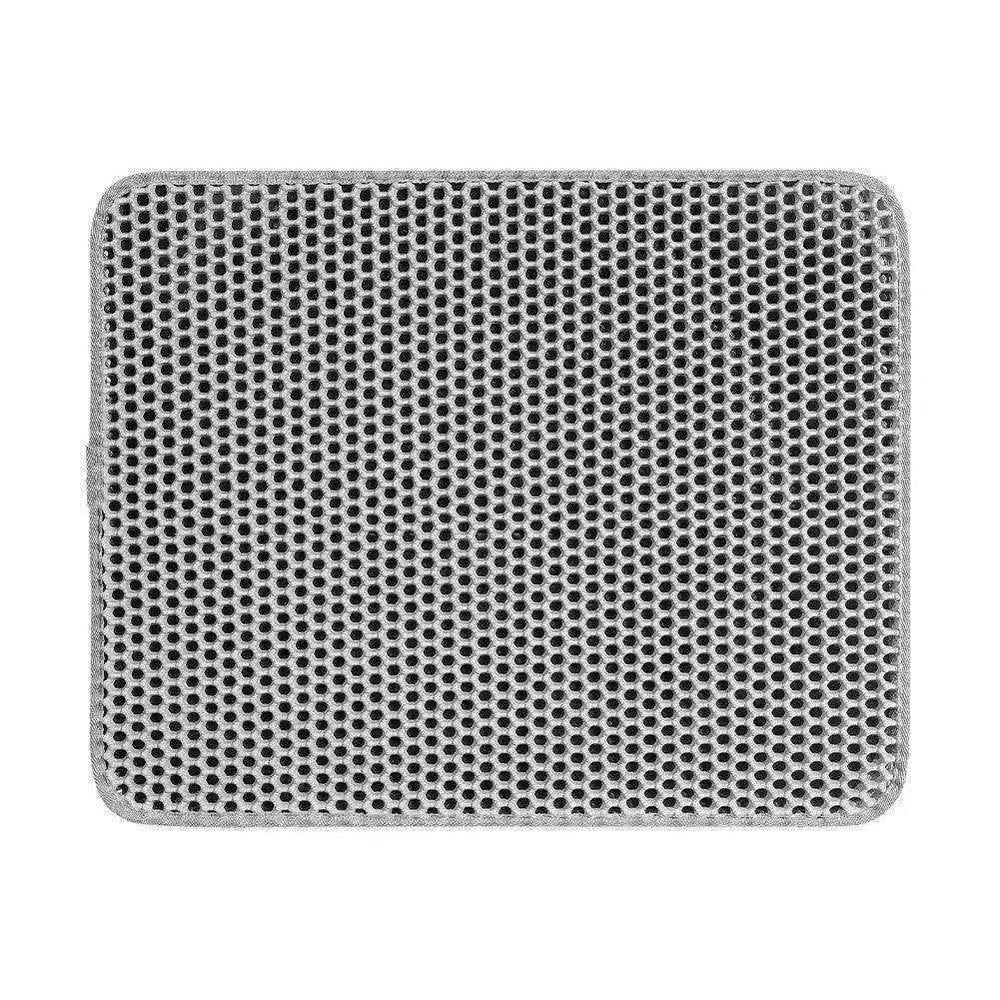 Solid Color Waterproof Easy to Clean Scatter Control Cat Litter Mat - EX-STOCK Canada