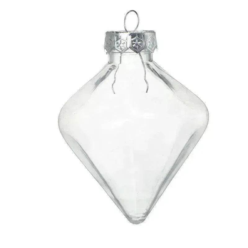 Special shaped Transparent Christmas Plastic Ball Bulb Modeling Props - EX-STOCK Canada