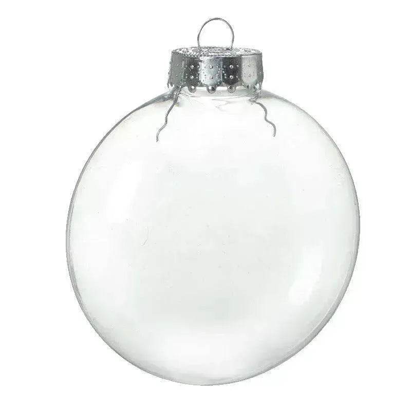 Special shaped Transparent Christmas Plastic Ball Bulb Modeling Props - EX-STOCK Canada