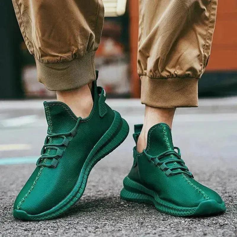 Chaussures en cuir sport décontractées pour hommes - EX-STOCK Canada