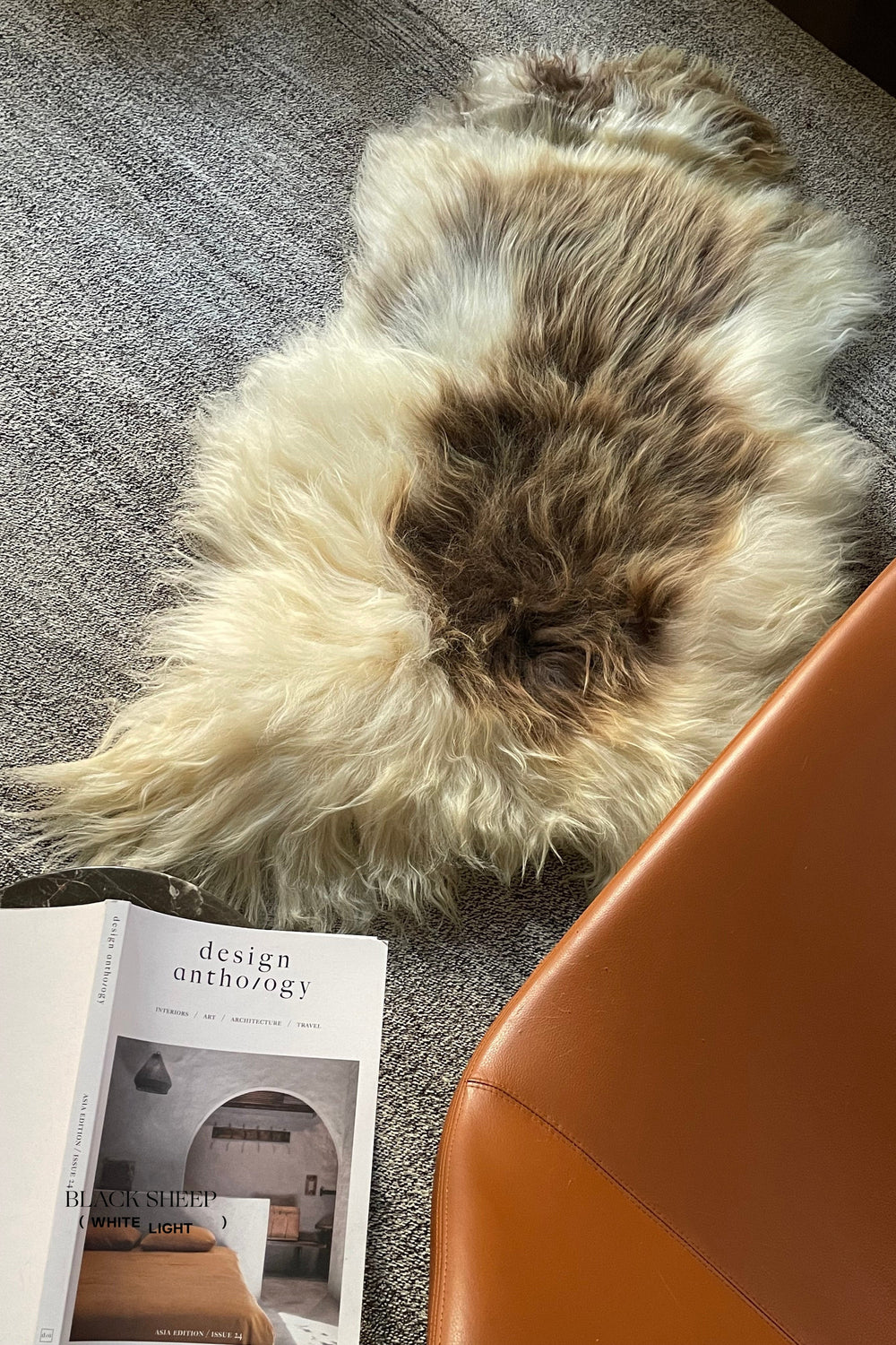 Brown Spotted Icelandic Sheepskin | Random
