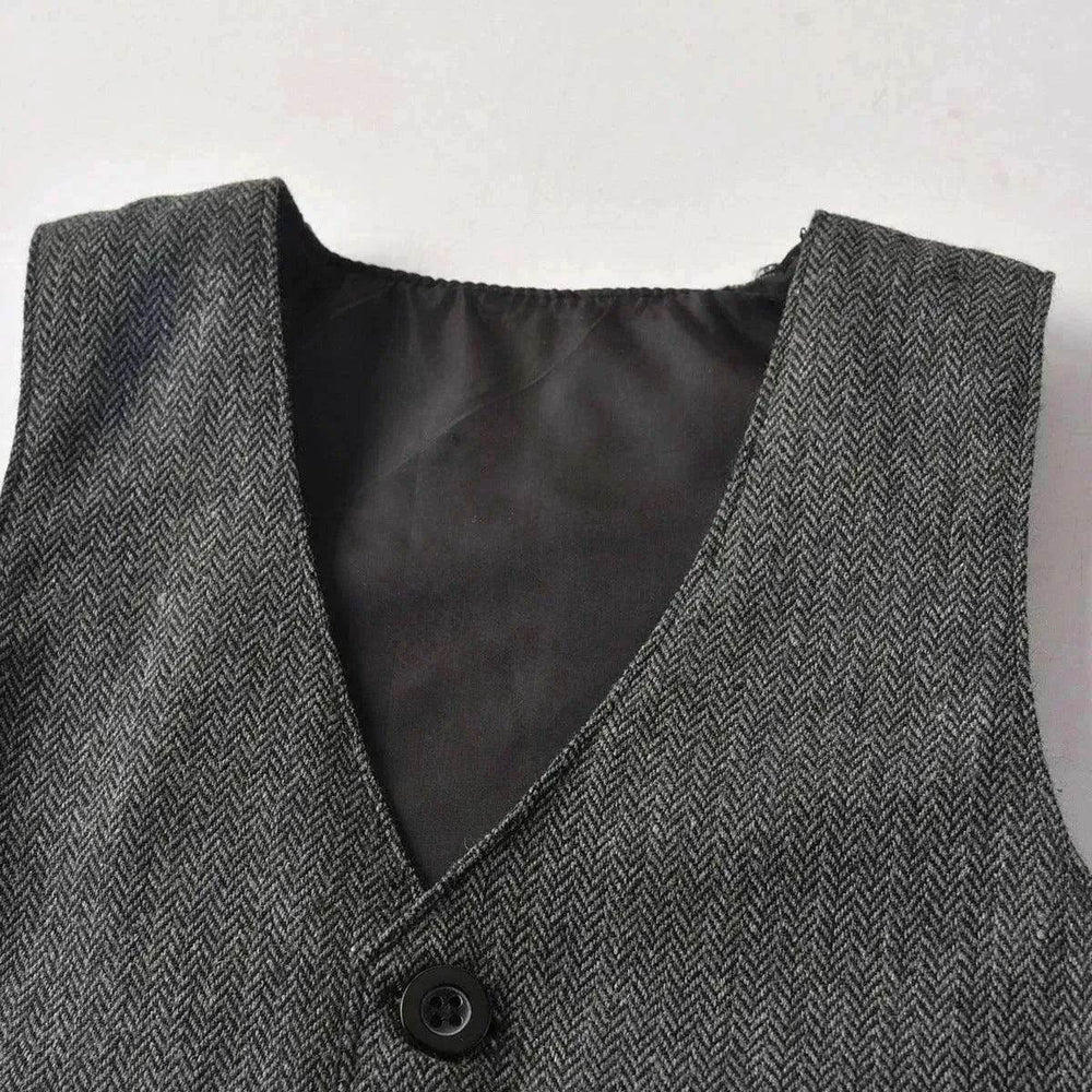 Spring And Autumn Children'S Clothing Infant And Young Children'S British Waistcoat One-Piece Climbing Gentleman'S Hat One-Year-Old Clothes Newborn Gentleman'S Suit - EX-STOCK Canada