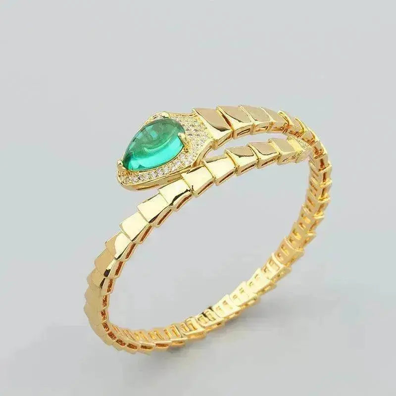 Spring Type Snake Bone Bracelet Ring Suit - EX-STOCK Canada