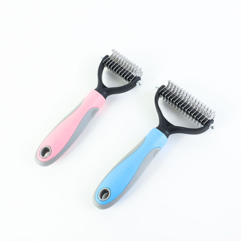 Stainless Double-sided Pet Brush Hair Removal Comb Grooming Dematting Dog Grooming Shedding Tools EX-STOCK Canada