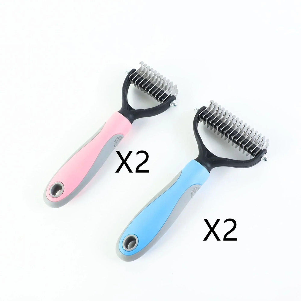 Stainless Double-sided Pet Brush Hair Removal Comb Grooming Dematting Dog Grooming Shedding Tools EX-STOCK Canada