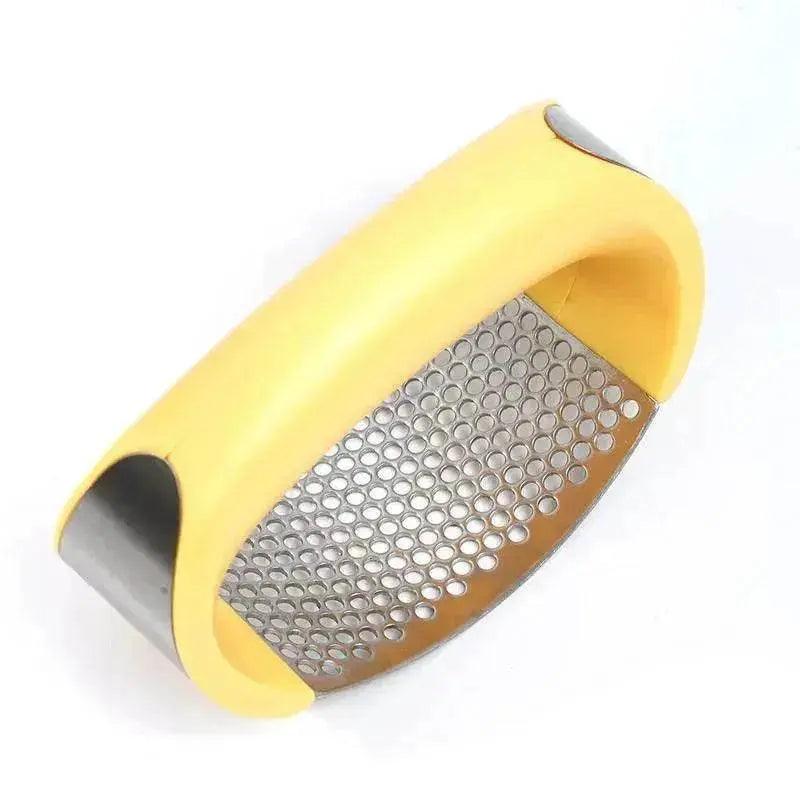 Stainless Steel Garlic Masher Garlic Press Household Manual Curve Fruit Vegetable Tools Kitchen Gadgets - EX-STOCK Canada