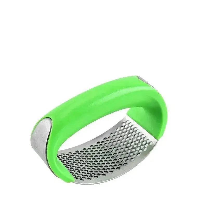 Stainless Steel Garlic Masher Garlic Press Household Manual Curve Fruit Vegetable Tools Kitchen Gadgets - EX-STOCK Canada