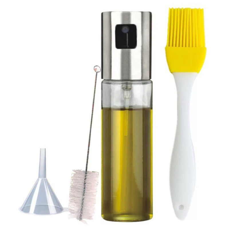 Stainless Steel Grill Kitchen Cooking Oil Spray Bottle With Scale EX-STOCK Canada