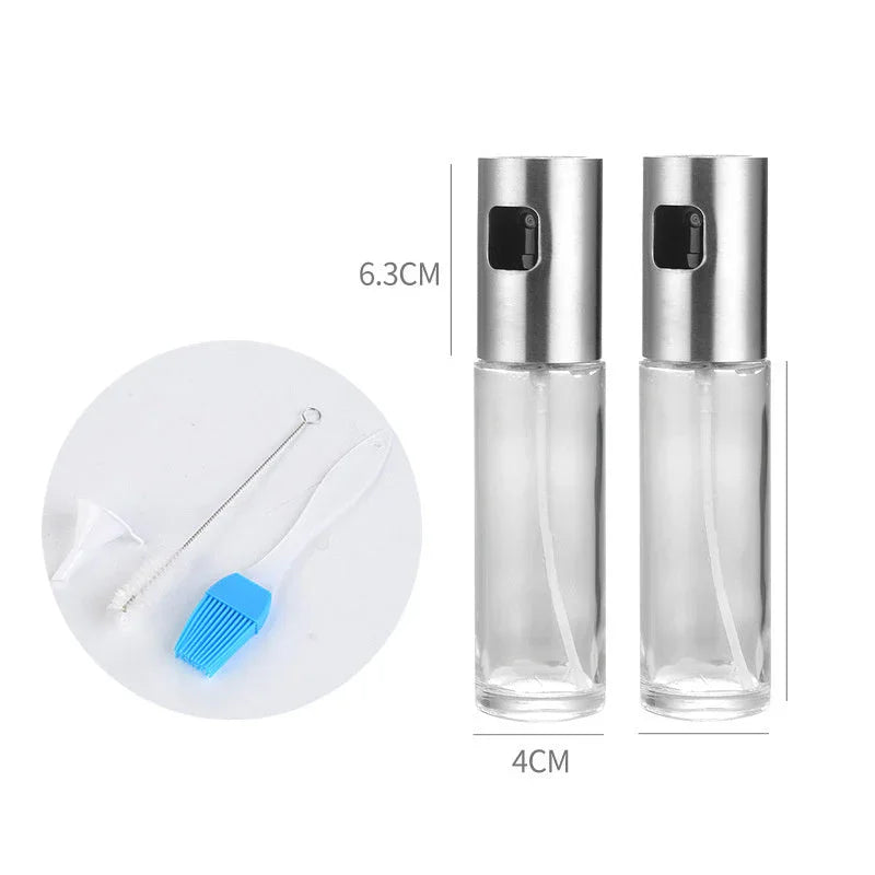 Stainless Steel Grill Kitchen Cooking Oil Spray Bottle With Scale EX-STOCK Canada
