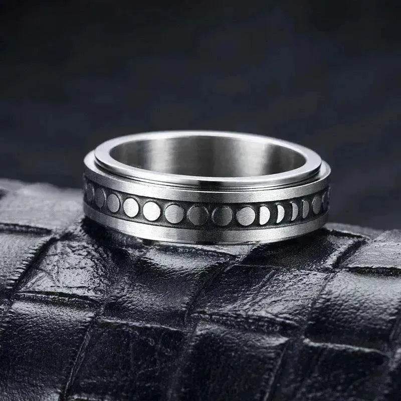Stainless Steel Rotatable Elegant & Relieve Anxiety Rings - EX-STOCK CANADA