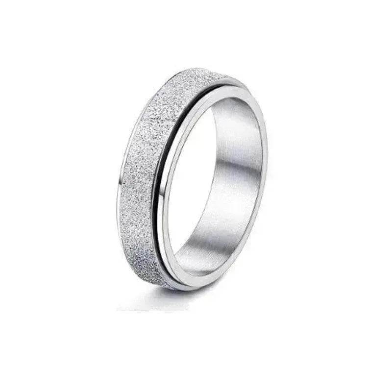 Stainless Steel Rotatable Elegant & Relieve Anxiety Rings - EX-STOCK CANADA