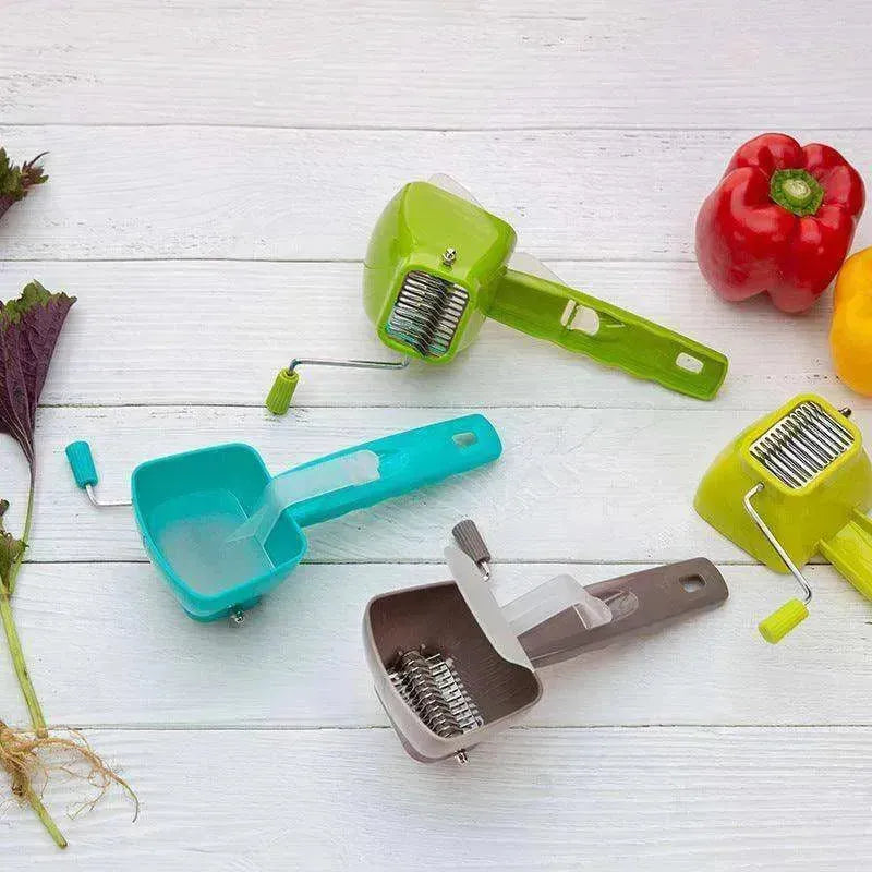 Coupe-légumes en acier inoxydable et râpe à vanille - EX-STOCK CANADA