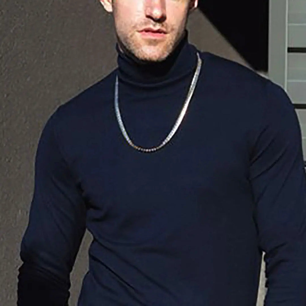 Collier chaîne fantaisie à maillons en acier inoxydable oxydé pour hommes SteelTimeEX-STOCK Canada