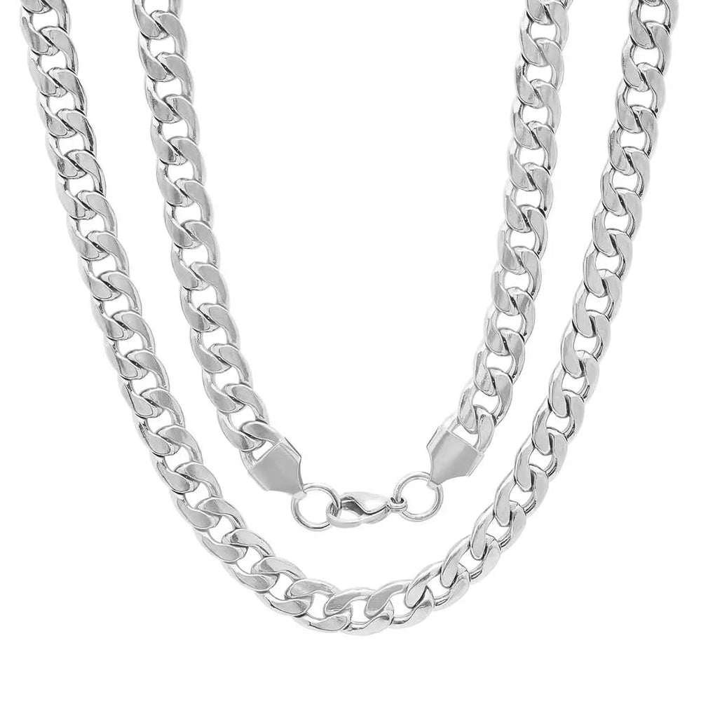 Steeltime Classic Chain Necklace | Stainless Steel & 18K Gold Plated