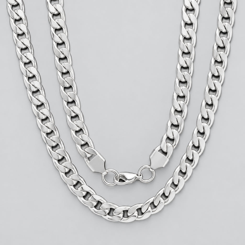 Steeltime Classic Chain Necklace | Stainless Steel & 18K Gold Plated