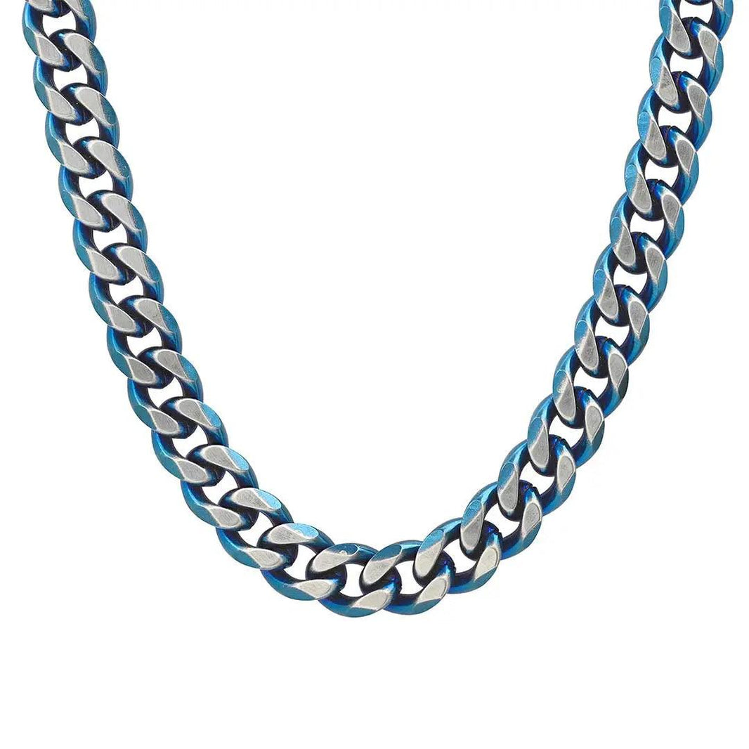 Steeltime Cuban Link Chain Necklace EX-STOCK Canada