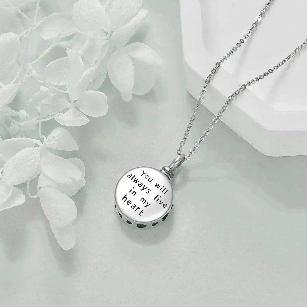 Sterling Silver Tree of Life Urn Necklaces for Ashes Cremation Jewelry - EX-STOCK Canada