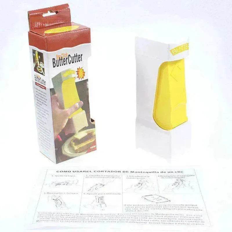Stick Butter Cutter Cheese Slicer One-Button Dispenser Storage Box - EX-STOCK Canada