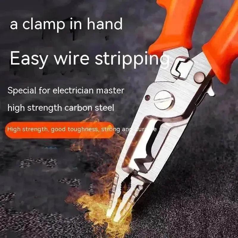 Pince à dénuder multifonctionnelle 7-en-1 en acier au carbone de style EX-STOCK Canada